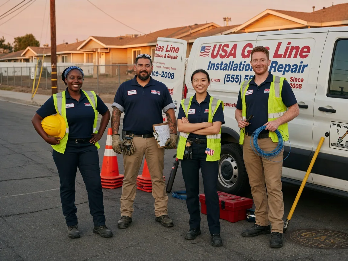 Gas Line Installation company in Carson, ND